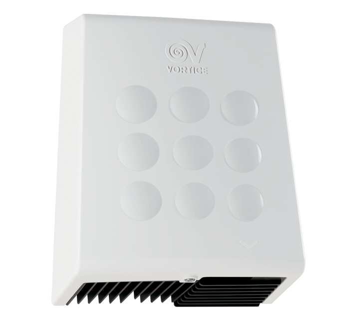 VORTICE Powerful Hand Dryer, Fast-Drying Technology with Ergonomic Design and Modern Aesthetic for Commercial Restrooms